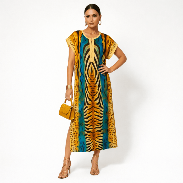 Love Shara Gown | Stylish Adire Maxi Dress UK
