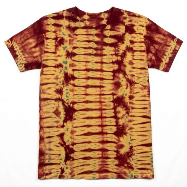 Tie and Dye Cotton T-shirt Medium