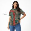 Tie and Dye Cotton T-Shirt XL