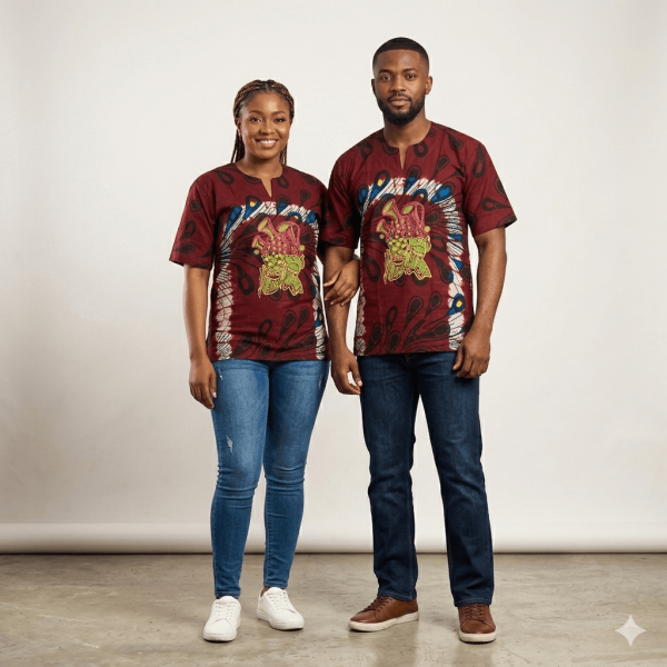Dashiki Shirt / Dashiki Dress - African print top – Unisex
