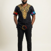 Dashiki Shirt or Dress - African print top - Unisex
