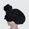 Turban Hat - BLACK