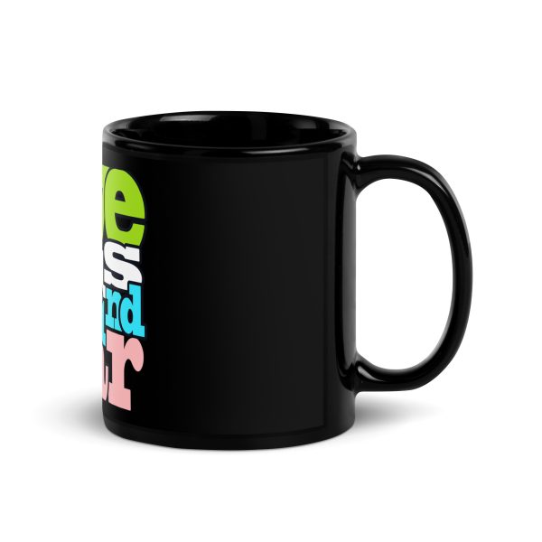Black Glossy Mug