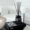 Evara Velvet Rouge Black Reed Diffuser Set - 1000ml