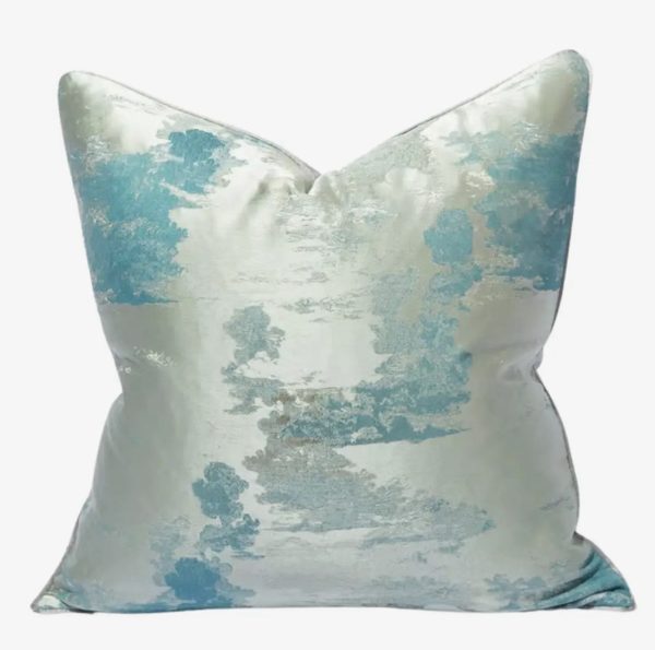 Teal Designer Cushion Cover 18x18 (45x45cm)