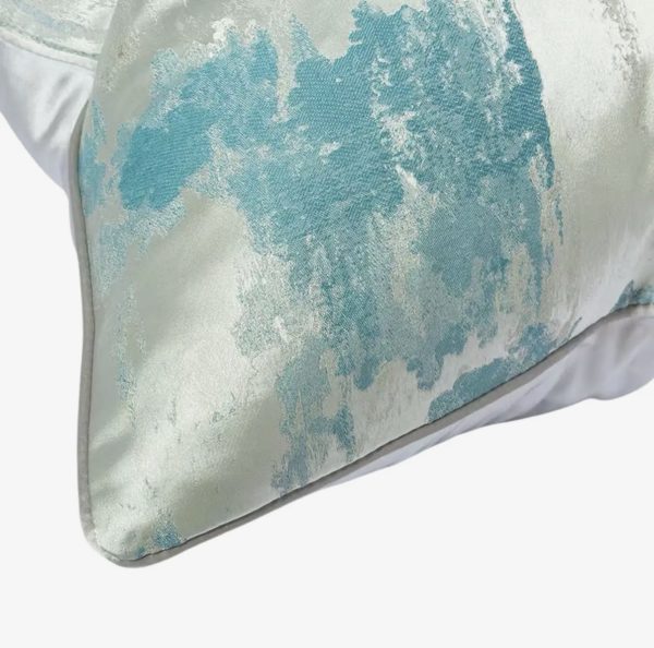 Teal Designer Cushion Cover 18x18 (45x45cm)