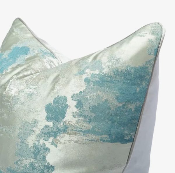 Teal Designer Cushion Cover 18x18 (45x45cm)