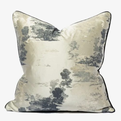 Screenshot Gold/Black Designer Cushion Cover 18x18 (45x45cm)