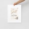 Matte Paper Framed Poster With Mat