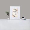 Matte Paper Framed Poster With Mat