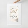 Matte Paper Framed Poster With Mat