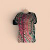 Tie and Dye Cotton T-shirt XL